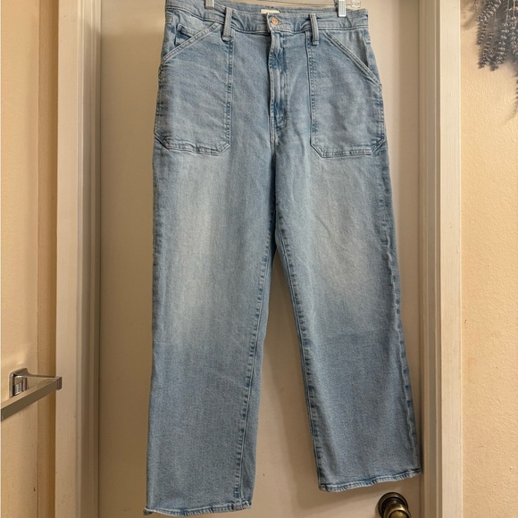 MOTHER The Patch Rambler Ankle in color Norway Dude like new - Picture 4 of 6